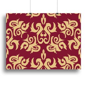 Imperial Gold Canvas Print or Poster (Type: Standard Framed Canvas Print, size: Medium (16" x 12"))